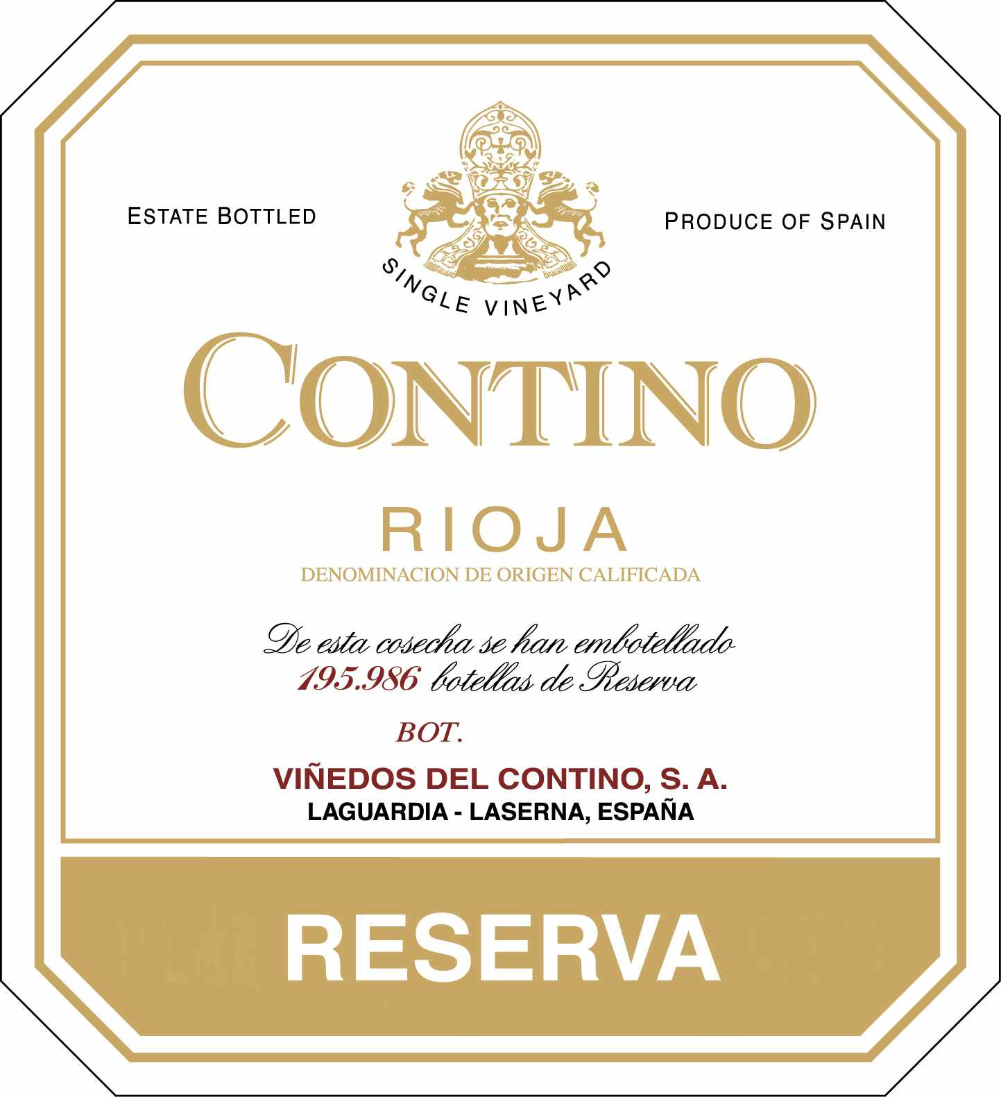 Cune Rioja Reserva Contino 2011