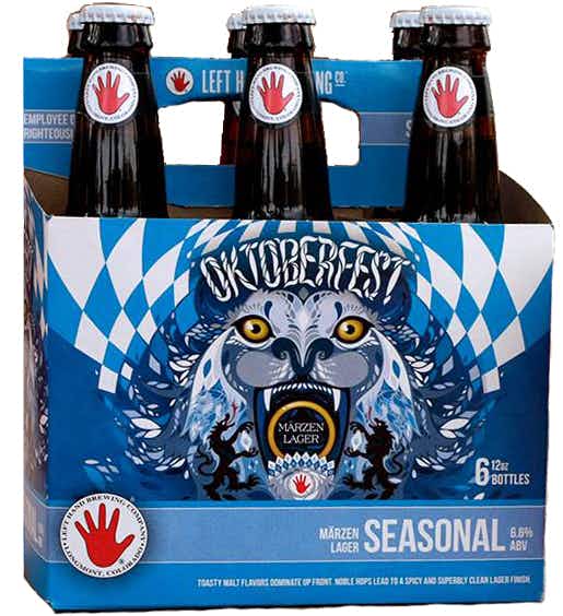 Left Hand Brewing Oktoberfest 6 pack 12oz