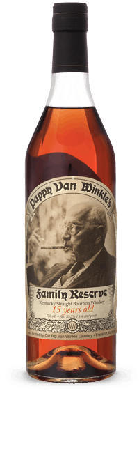 Old Rip Van Winkle Distillery Pappy Van Winkle's Family Reserve Bourbon 15 year old