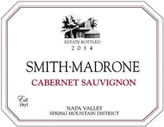 Smith Madrone Cabernet Sauvignon 2014
