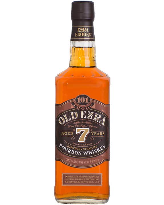 Ezra Brooks Old Ezra Rare Old Kentucky Straight Bourbon Whiskey 7 year old