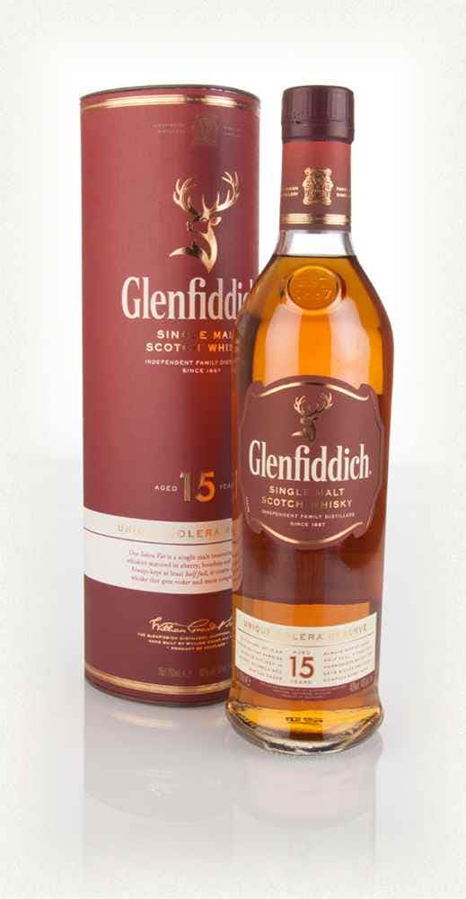Glenfiddich Single Malt Scotch Whisky 15 year old