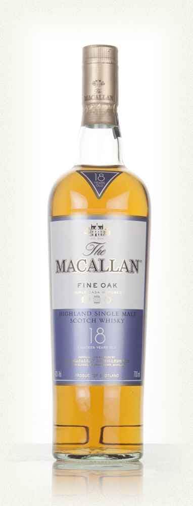 Macallan Single Highland Malt Scotch Whisky 18 year old