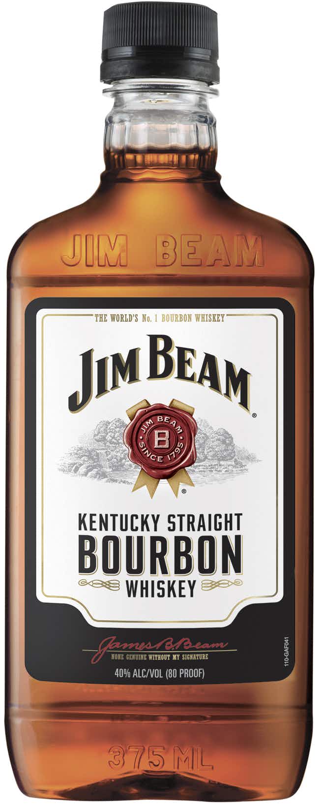 Jim Beam Kentucky Straight Bourbon Whiskey 4 year old 375ml