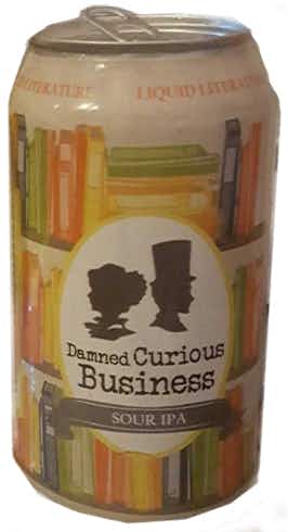 Fiction Beer Company Damned Curious Business Sour IPA 4 pack 12oz