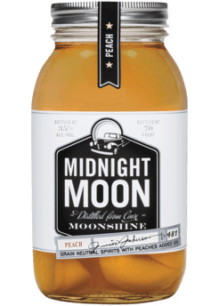 Junior Johnson's Midnight Moon Peach Moonshine