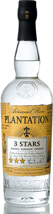 Plantation Rum Three Stars White Rum 1L