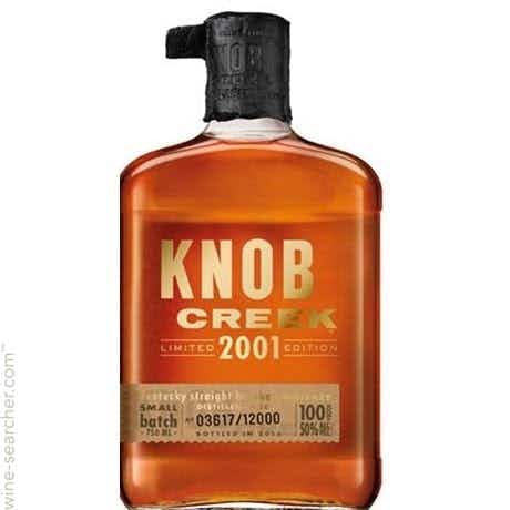 Knob Creek Limited Edition Small Batch Kentucky Straight Bourbon Whiskey Batch #2 2001