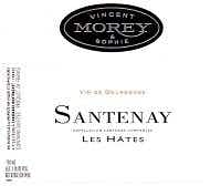 Vincent & Sophie Morey Santenay Les Hates 2015
