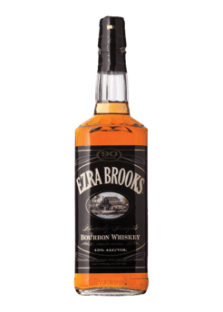 Ezra Brooks White Label Kentucky Straight Bourbon Whiskey