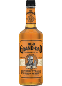 Old Grand-Dad Kentucky Straight Bourbon Whiskey 80 Proof 1.75L