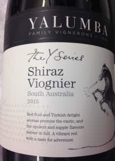 Yalumba Yalumba Y Shiraz/Viognier 2015 750ML 2015