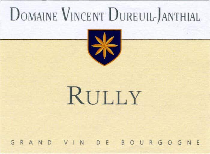 Vincent Dureuil Janthial Rully Blanc Margotés 2015