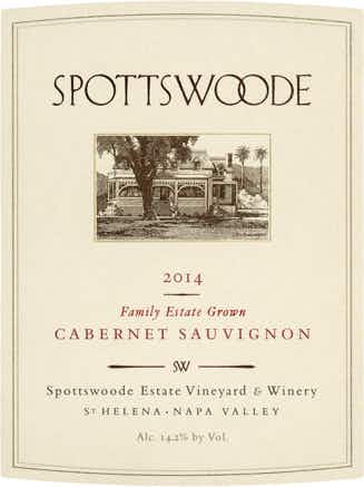 Spottswoode Cabernet Sauvignon 2014