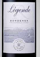 Légende Bordeaux Rouge 2015