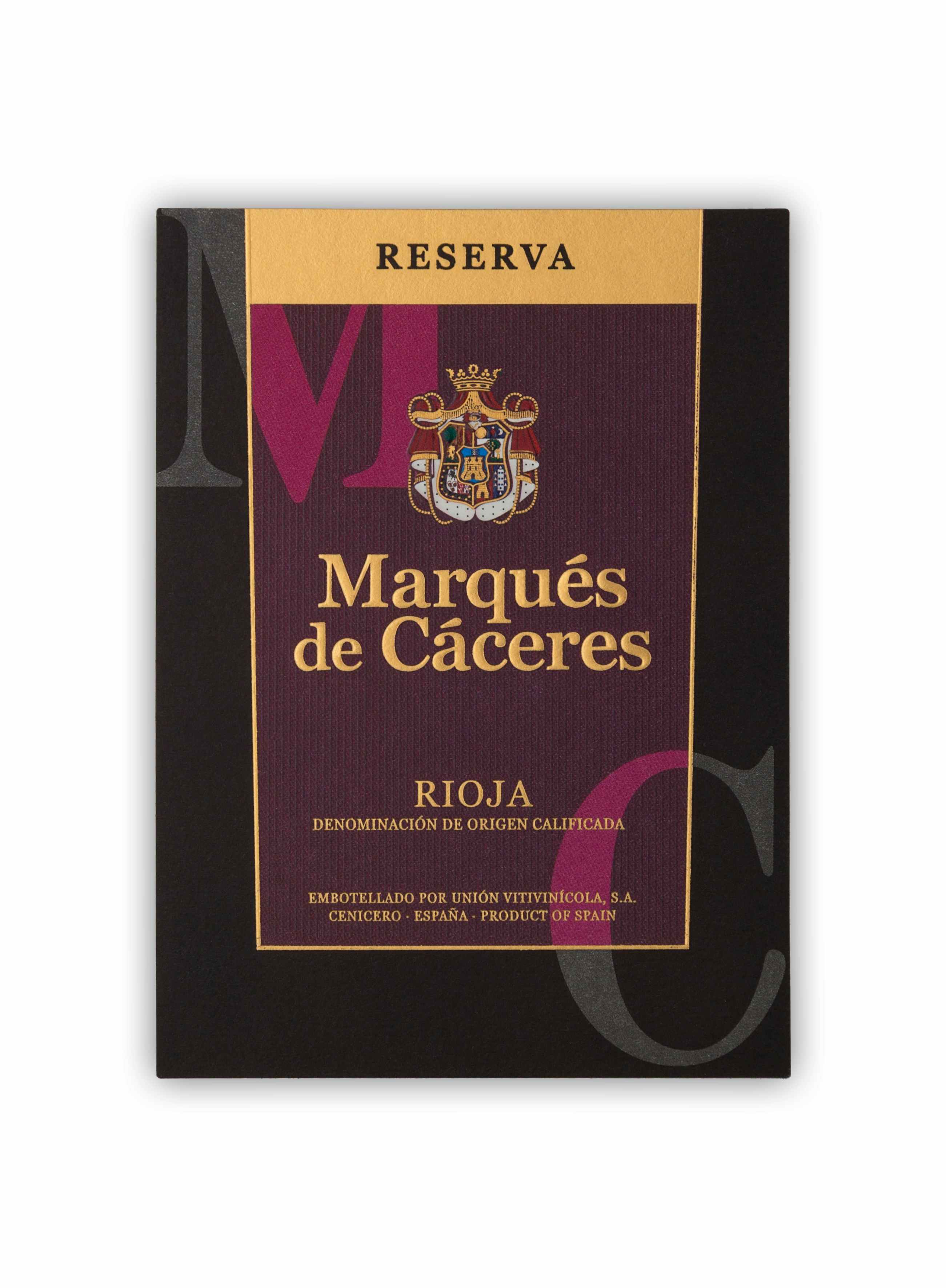 Marqués de Cáceres Rioja Reserva 2012