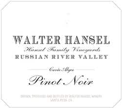 Walter Hansel Cuvée Alyce Pinot Noir 2016