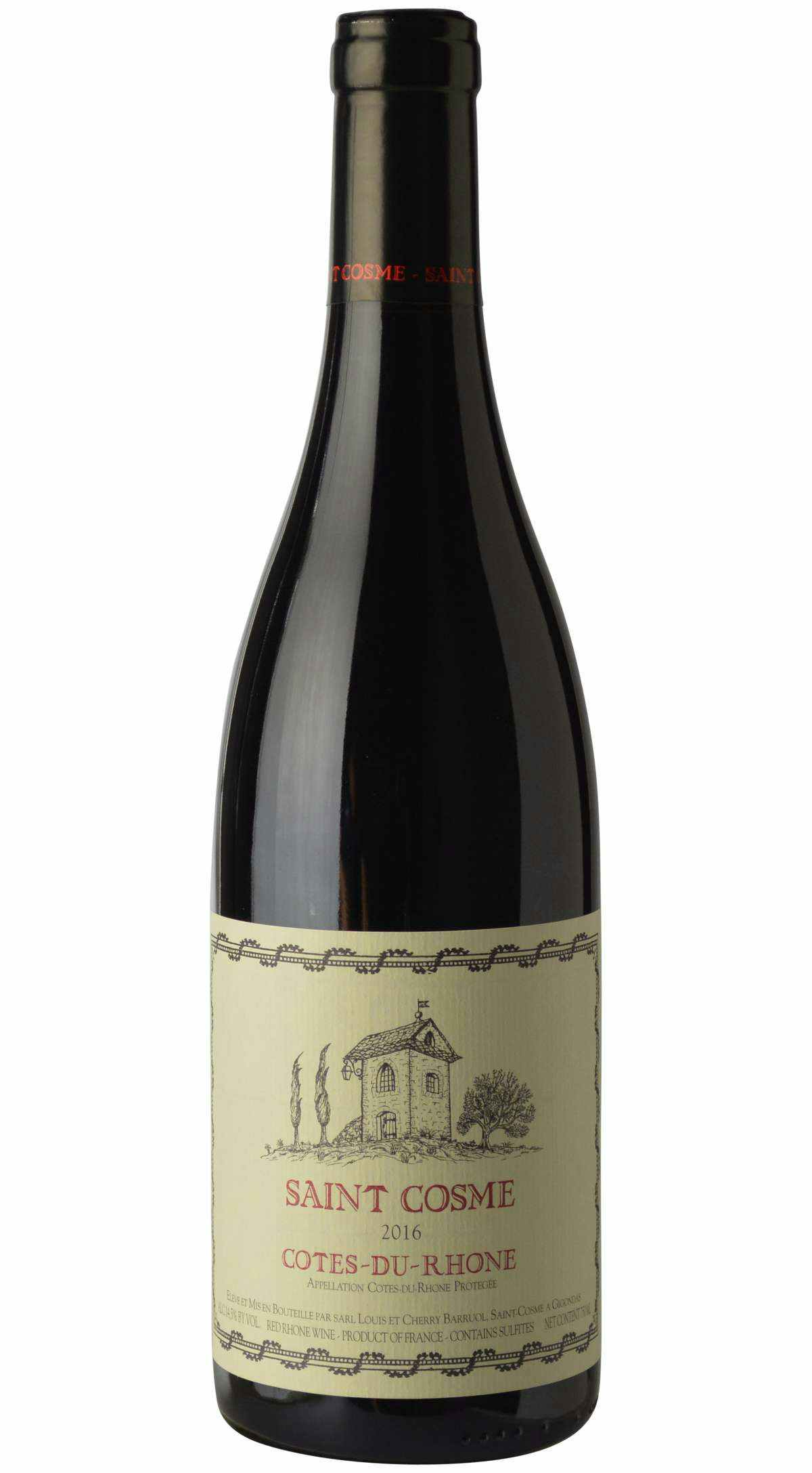 Chateau de Saint Cosme Côtes du Rhône 2016