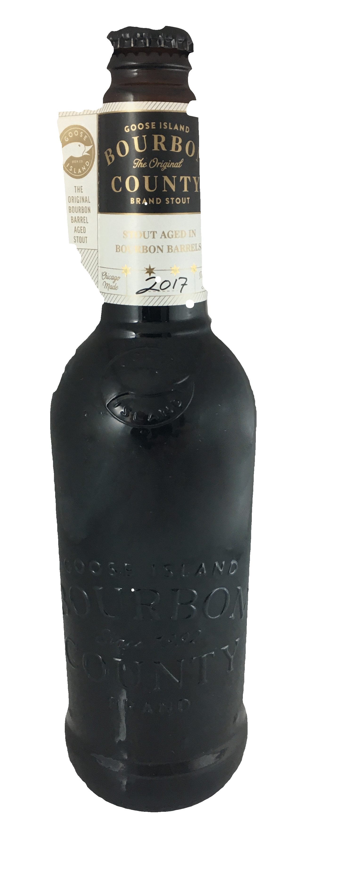 Goose Island Bourbon County Stout 2017 16.9oz Bottle