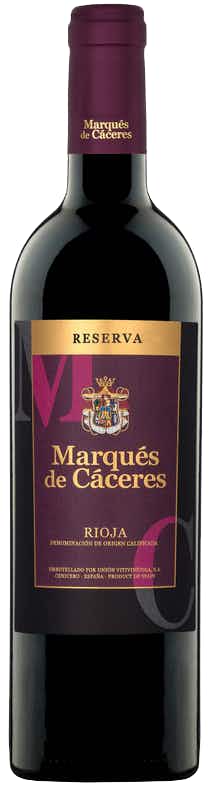 Marqués de Cáceres Rioja Reserva 2012