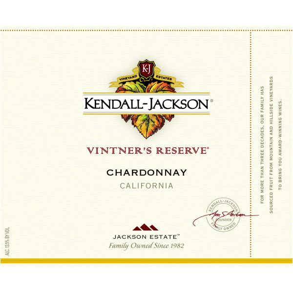 Kendall Jackson Chardonnay Vintner's Reserve 2016
