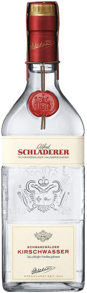 Schladerer Schwarzwalder Kirschwasser Black Forest Cherry Brandy