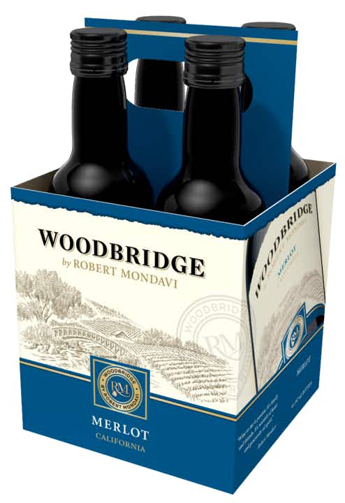 Woodbridge Merlot 2016 4 pack 187ml Bottle
