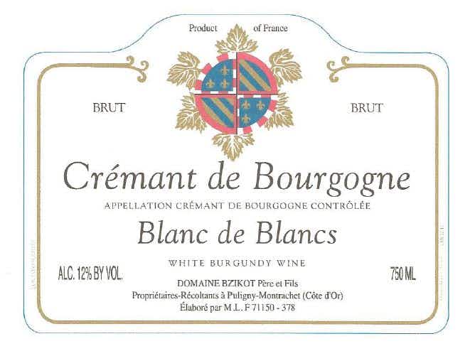 Domaine Sylvain Bzikot Cremant de Bourgogne NV