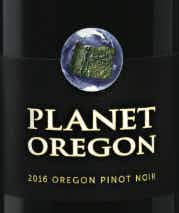 Planet Oregon Pinot Noir 2016