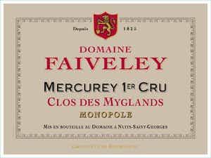 Domaine Faiveley Mercurey Clos des Myglands 2016