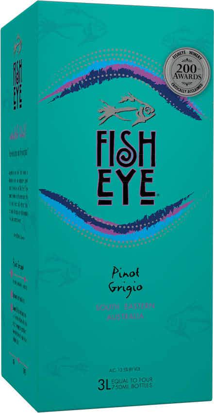 FishEye Pinot Grigio 2016 3L Box