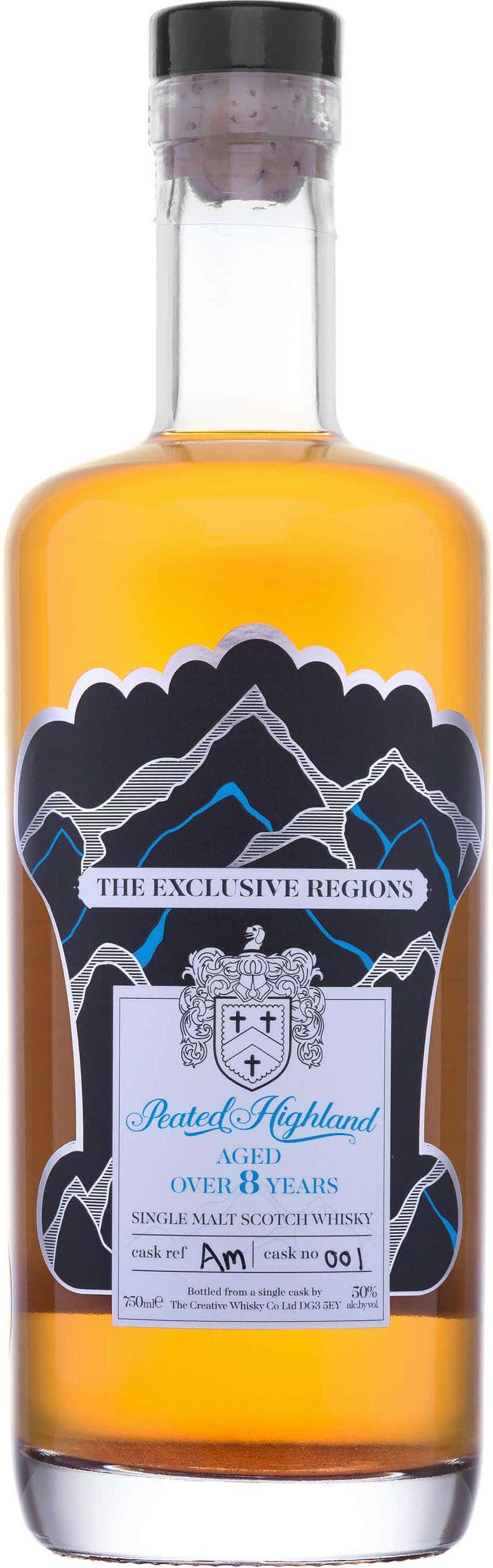 The Exclusive Malts The Exclusive Regions Peated Highland Single Malt Scotch Whisky 8 year old