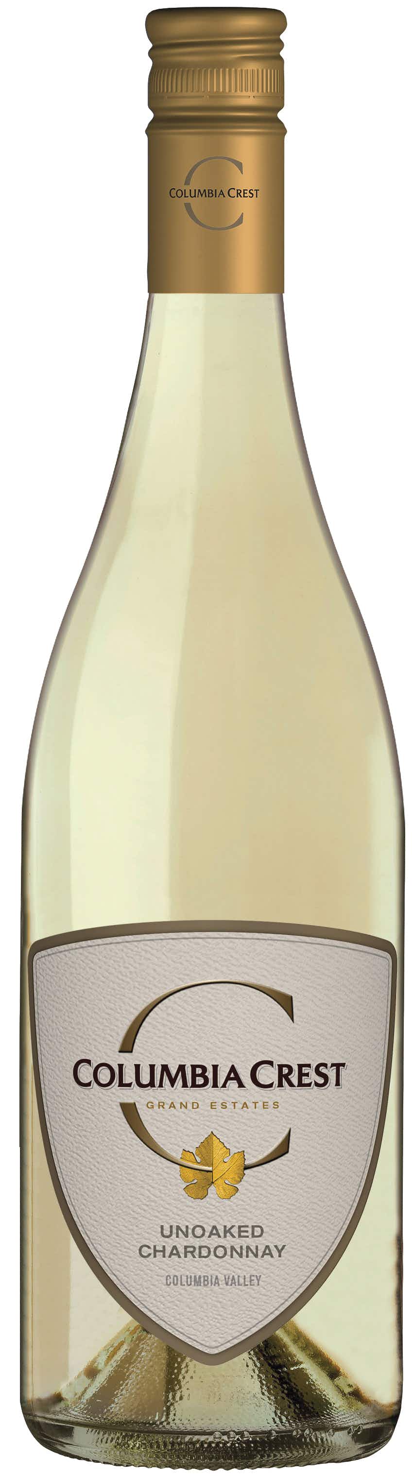 Columbia Crest Grand Estates Unoaked Chardonnay 2015