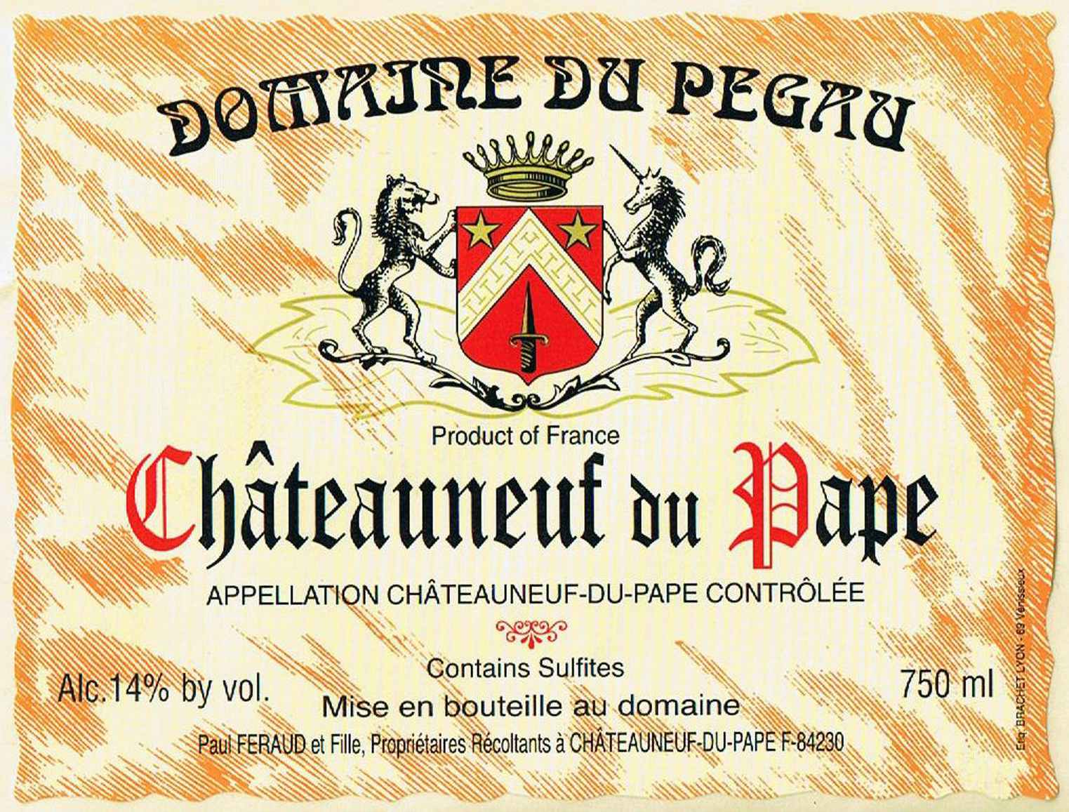 Domaine du Pegau Châteauneuf-du-Pape 2015