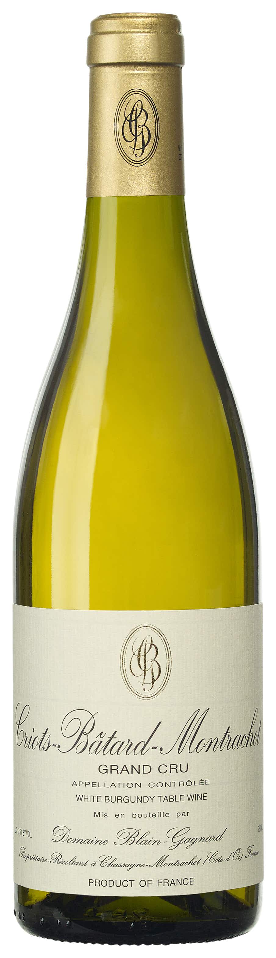 Blain-Gagnard CRIOTS BATARD MONTRACHET 2015