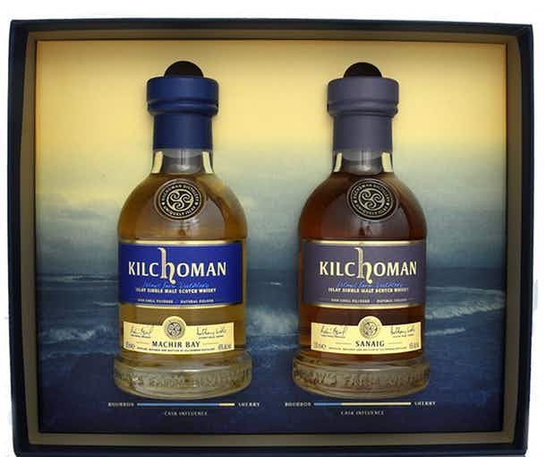 Kilchoman Machir Bay & Sainaig Gift Set 200ml
