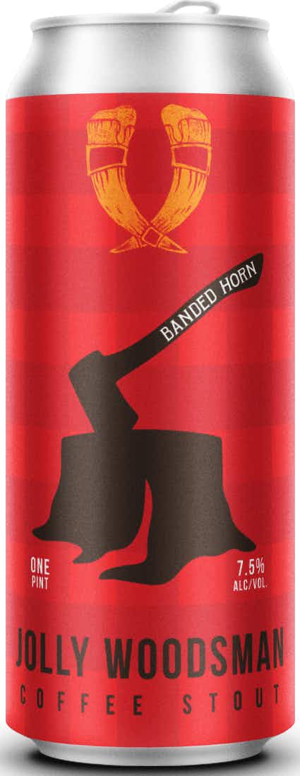 Banded Horn Brewing Jolly Woodsman 4 pack 16oz