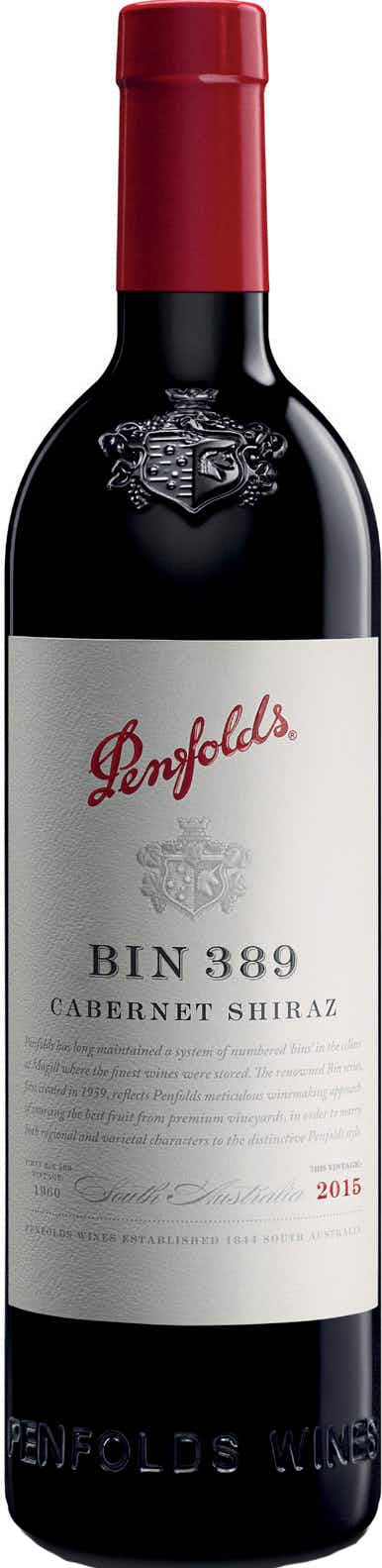 Penfolds Bin 389 Cabernet Sauvignon Shiraz 2015