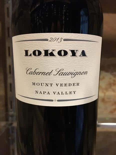Lokoya Mount Veeder Cabernet Sauvignon 2013