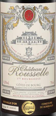 Château-Rouselle Côtes de Bourg 2012