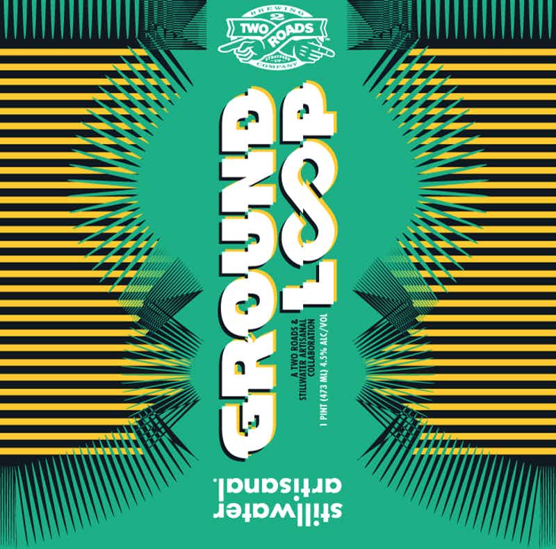 Two Roads Brewing Company Ground Loop Sour Saison 4 pack 16oz Can