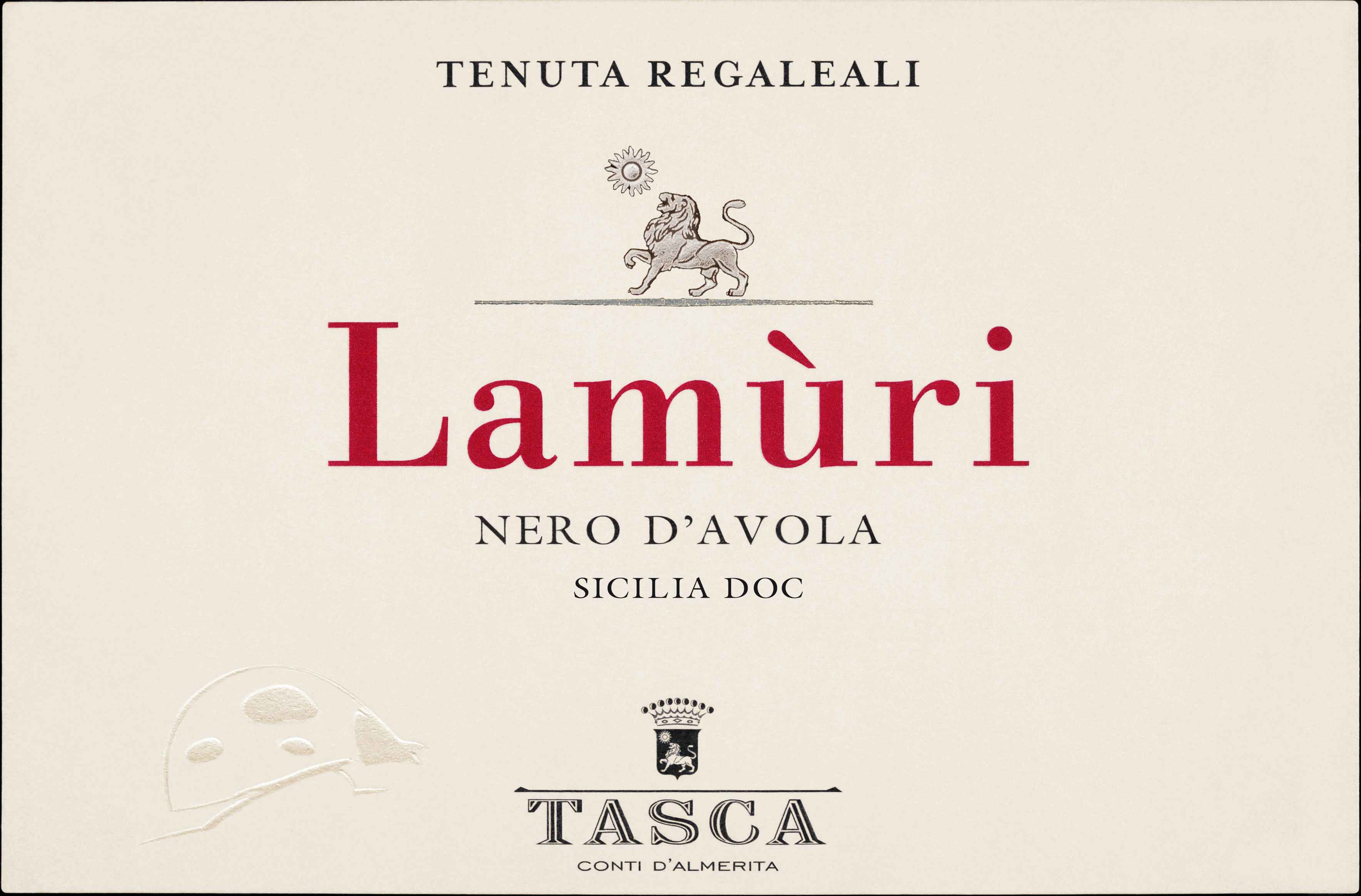 Tasca d'Almerita Lamùri Nero d'Avola 2015