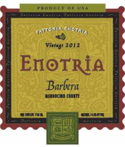 Enotria Barbera 2012