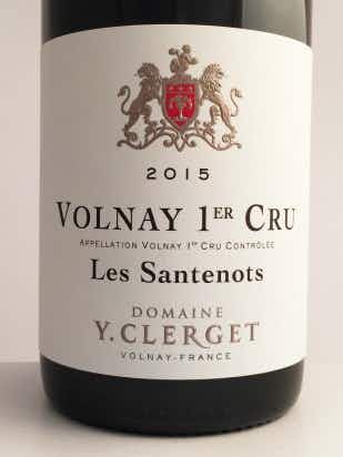 Domaine Yvon Clerget Volnay Santenots 2015