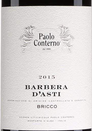 Paolo Conterno Barbera d'Asti Bricco 2015