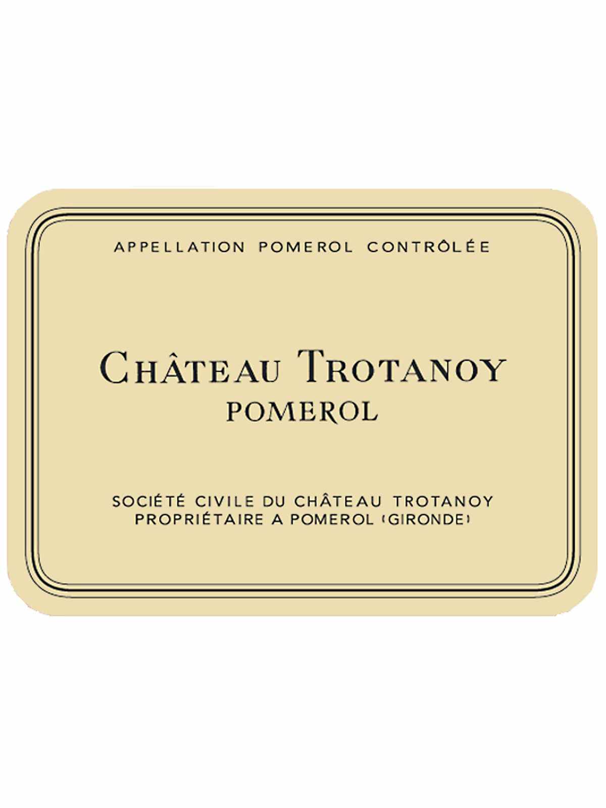 Chateau Trotanoy Pomerol 2012