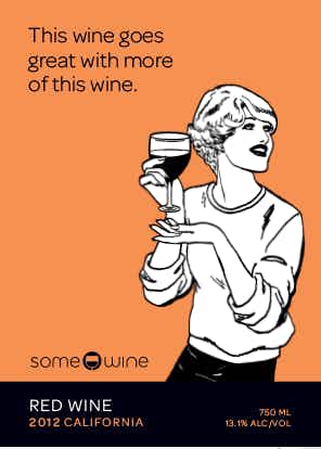 Some Wine Red Wine 2012
