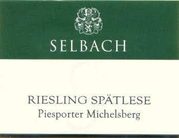 J & H Selbach Piesporter Michelsberg Riesling Spatlese 2016