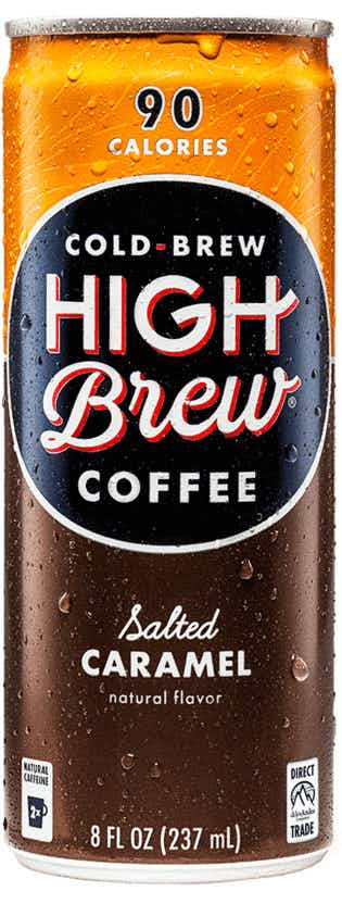 High Brew Coffee Salted Caramel 8oz