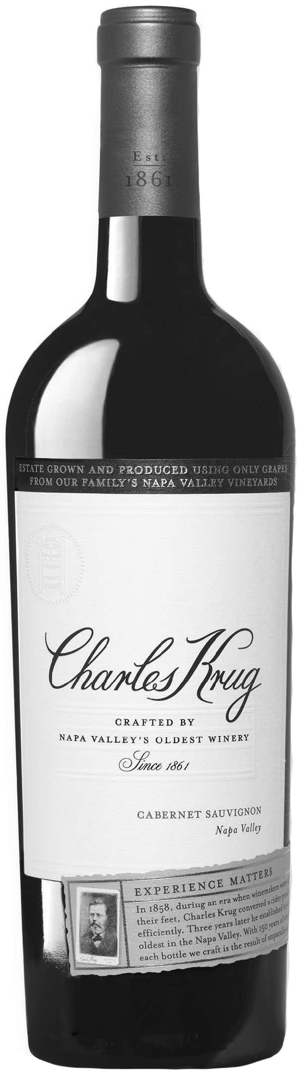Charles Krug Yountville Napa Valley Cabernet Sauvignon 2014